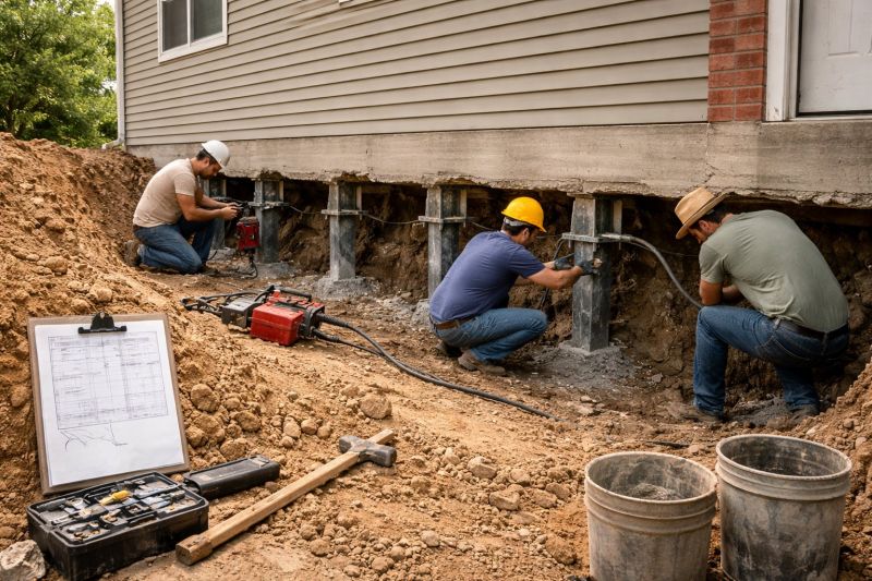 Top Concrete Foundation Repair Companies in Des Moines, IA